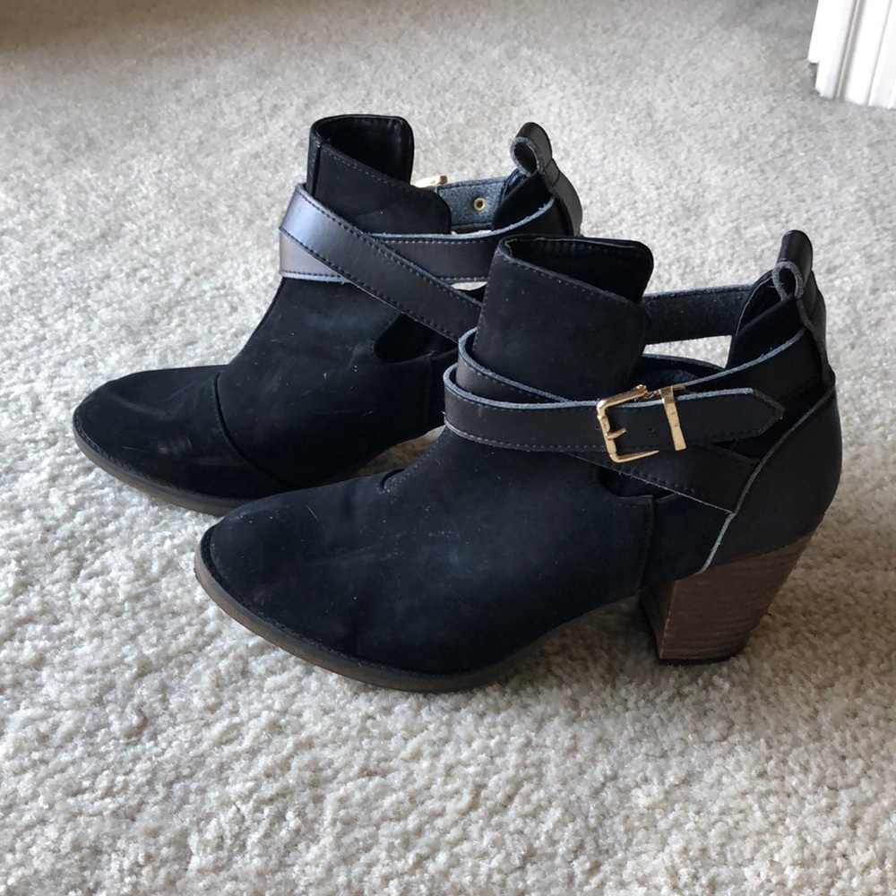 Mossimo strappy ankle booties